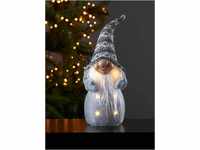 LED Weihnachtsfigur Joylight von Star Trading, Deko Wichtel aus Stoff und