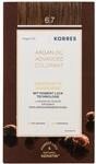 KORRES Argan Oil Colorant &ndash; ammoniakfreie Haarfarbe Cocoa 6.7 mit Bio-Argan&ouml;l &ndash;