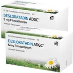 Desloratadin-ADGC&reg; 5 mg - 2x 100 St&uuml;ck - Antiallergikum mit schneller &
