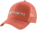 Carhartt Herren Canvas Mesh Back Logo Graphic Cap, Desert Orange, Einheitsgr&ouml;&szlig;e