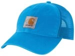 Carhartt Herren Canvas Mesh-Back Cap Baseballkappe, Blau (Azure Blue),