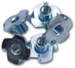 PARCO Einschlagmuttern M10x11mm, verzinkt, 100 St&uuml;ck Einschraubmuttern,