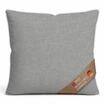 biberna 0840500 Wende-Bettw&auml;sche Kopfkissenbezug Melange-Flanell 1x 80x80 cm