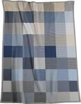 Biederlack Wohndecke | Blue Woven - 150 x 200