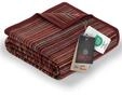 Ibena Malang Wolldecke 150x200 cm - Baumwollmix weich, warm & waschbar, Kuscheldecke