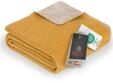 Ibena Dublin Decke 150x200 cm - Baumwollmix kuschelig, warm & waschbar, Wendedecke