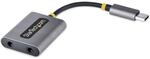 StarTech.com Kopfh&ouml;rer-Splitter Audio Adapter Male USB-C - Female