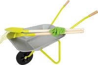 small foot Schubkarre mit Gartenwerkzeug inkl. Handschuhen, Spaten und Rechen,