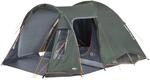 High Peak Kuppelzelt Tessin 4 Personen Camping Iglu Zelt Familienzelt Vorraum