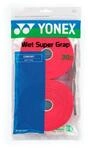 YONEX Unisex-Erwachsene Super GRAP 30 St&uuml;ck rot