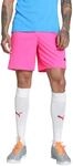 Puma teamGOAL Shorts, Unisex-Erwachsene Gestrickte Shorts, Fluro Pink PES-Puma Black,