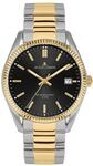 JACQUES LEMANS Herren-Uhren Analog Quarz One Size, Bicolor 32027252