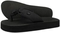 Damen Sandalen Comfy*Flower, Schwarz, Gr&ouml;&szlig;e 40 EU