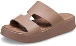 Crocs Damen Getaway Platform H-Strap Sandale | Party-Sandalen