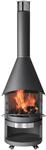 asado&reg; Garten-Grillkamin | Fuego | &Oslash;70 x (H) 226 cm | Edelstahl Grillrost &Oslash;...