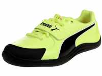 PUMA Unisex Evospeed Throw 6 Sneaker, Fizzy Yellow Black, 40.5 EU