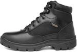 Skechers Herren Wascana Benen Boots, Black Leather W Textile, 42 EU