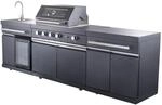 Buschbeck Outdoork&uuml;che 'Kingrange', schwarz