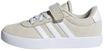 adidas Unisex Kinder VL Court Shoes, Aluminium/Cloud White/Aluminium, 30 EU