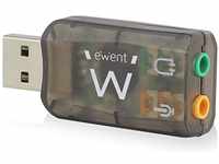 Eminent EW3751 Ewent USB Audio Verstärker, schwarz