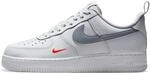 Nike Herren Air Force 1 '07 Sneaker, Photon Dust Cool Grey Safety Orange, 46 EU