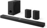 LG DS95TR 9.1.5 Soundbar, kabellos, 9.1.5-Kanal, schwarz