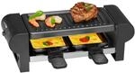 Clatronic&reg; Raclette 2 Personen | Mini Raclette mit ca. 20,5 x 10,5 cm Grillfl&auml;che 