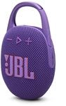 JBL Clip 5 in Lila &ndash; Tragbare Bluetooth-Lautsprecher-Box mit JBL Pro Sound, tiefem