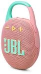 JBL Clip 5, Tragbare Bluetooth-Lautsprecher-Box, Rosa