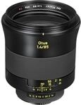 Zeiss Otus 85 mm f/1.4 Apo Planar T ZF Manueller Fokus Objektiv f&uuml;r Nikon F...