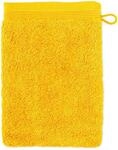 m&ouml;ve Superwuschel Waschhandschuh 20 x 15 cm aus 100% Baumwolle, gold