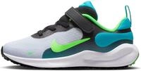 Nike Revolution 7 Schuh f&uuml;r j&uuml;ngere Kinder, Black/Green Strike-Football Grey,