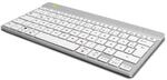 R-GO TOOLS Compact Break RGOCODEWLWH Clavier Bluetooth QWERTZ Allemand Blanc