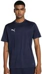 Puma teamGOAL Jersey, Unisex-Erwachsene T-St&uuml;ck, Puma Navy-Puma White,