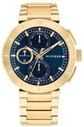 Tommy Hilfiger Multi Zifferblatt Quarz Uhr f&uuml;r Herren mit Goldfarben