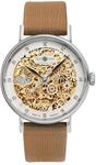 Zeppelin Damenur mit Lederband Serie Princess of the Sky Skelett Automatik 7461-5