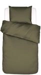 ESSENZA Bettw&auml;sche Minte Moss, 155x220 cm + 1x 80x80 cm - 100% Baumwollsatin...
