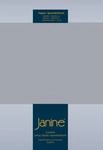 Janine 5001 Topper-Spannbetttuch Elastic 140/200 bis 160/220 cm Platin Fb. 28