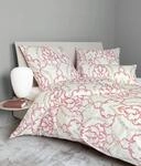 Janine Mako-Satin-Bettw&auml;sche Milano 135x200 + 80x80 cm Fuchsia-pink