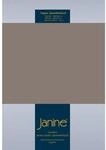 Janine 5001 Topper-Spannbetttuch Elastic 180/200 bis 200/220 cm Taupe Fb. 57