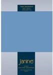 Janine 5001 Topper-Spannbetttuch Elastic 180/200 bis 200/220 cm blau Fb. 42