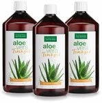 Sanct Bernhard Aloe Vera Drink (3x 1L) Aus dem unverd&uuml;nnten Aloe Vera Saft...