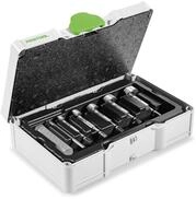 Festool Forstnerbohrer Set SYS3 S 76-FB CE-SORT/5 &ndash; Bohrer-Set 5-teilig f&uuml;r