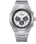 Citizen Chrono Super Titanium Men's Watch with White Background CA4610-85A Eco Drive
