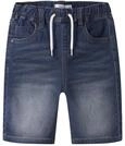 NAME IT Jungen Nkmryan Jogger Dnm L 6300-th Noos Shorts, Dark Blue Denim, 140 EU