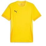 Puma Unisex Teamgoal Matchday Jr Fu&szlig;balltrikot, Faster Yellow-Puma Black-Sport