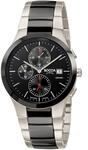 Boccia Herren Armbanduhr mit Geh&auml;use aus Titan, in der Farbe: Silber,