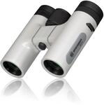 Bresser Spirit Kompakt Fernglas 6x24 wei&szlig; - Leichtes Outdoor-Fernglas mit