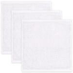 m&ouml;ve Superwuschel Seiftuch 30 x 30 cm aus 100% Baumwolle, snow 3er Set