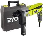 Ryobi 1010 W 2-Gang Schlagbohrmaschine RPD1010-K (Bohrmaschine mit LED-Beleuchtung,